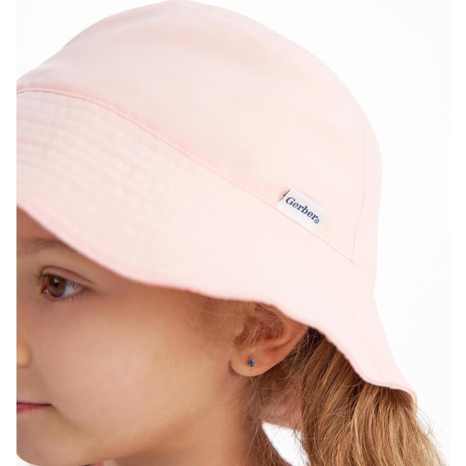 Sombrero de Playa Gerber Bebés UPF 50+ Rosa 0-7 Años