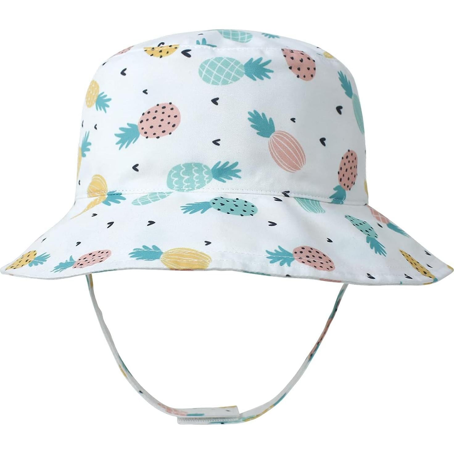 Sombrero de sol reversible para bebé UPF 50+ - 3 tamaños