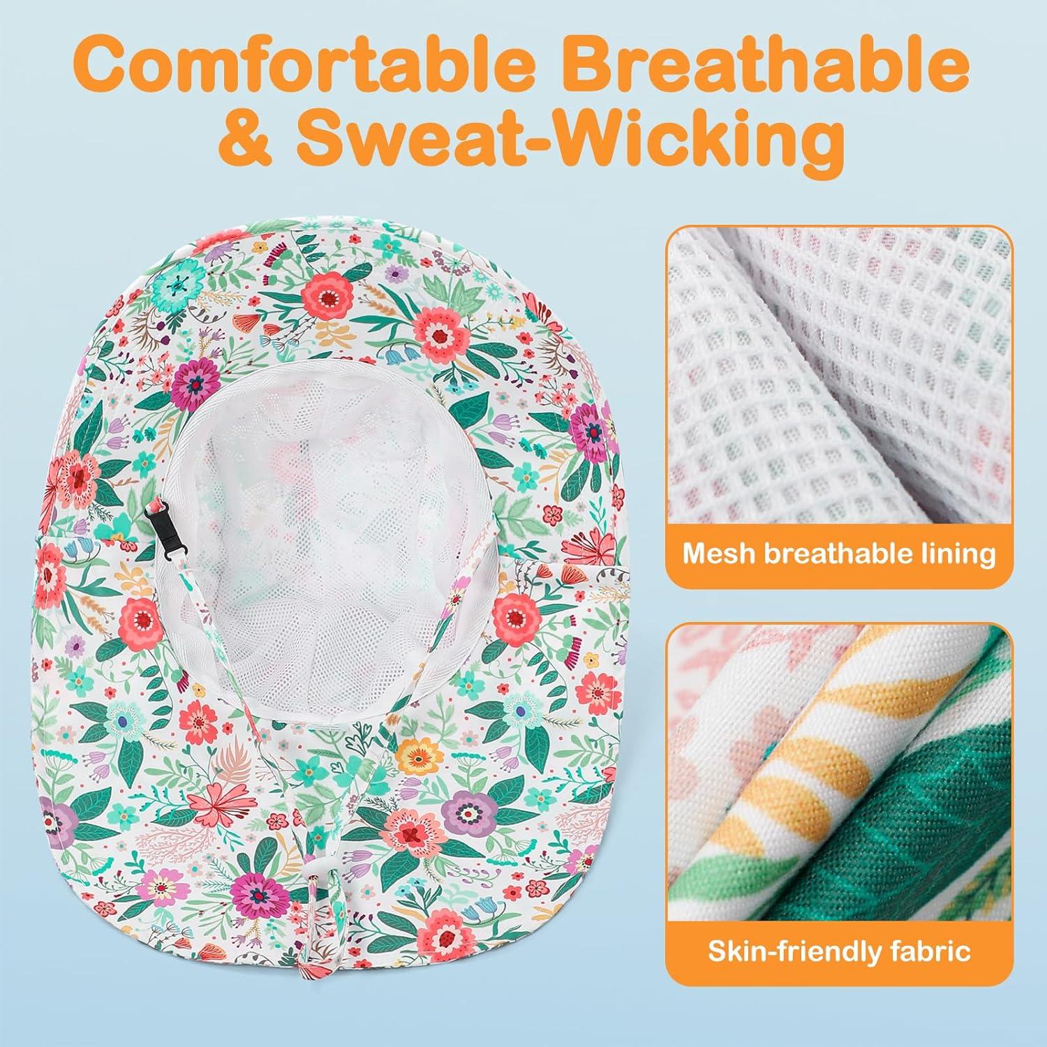 Sombrero de Sol Bebé Efface UPF 50+ Ajustable 6-24 Meses