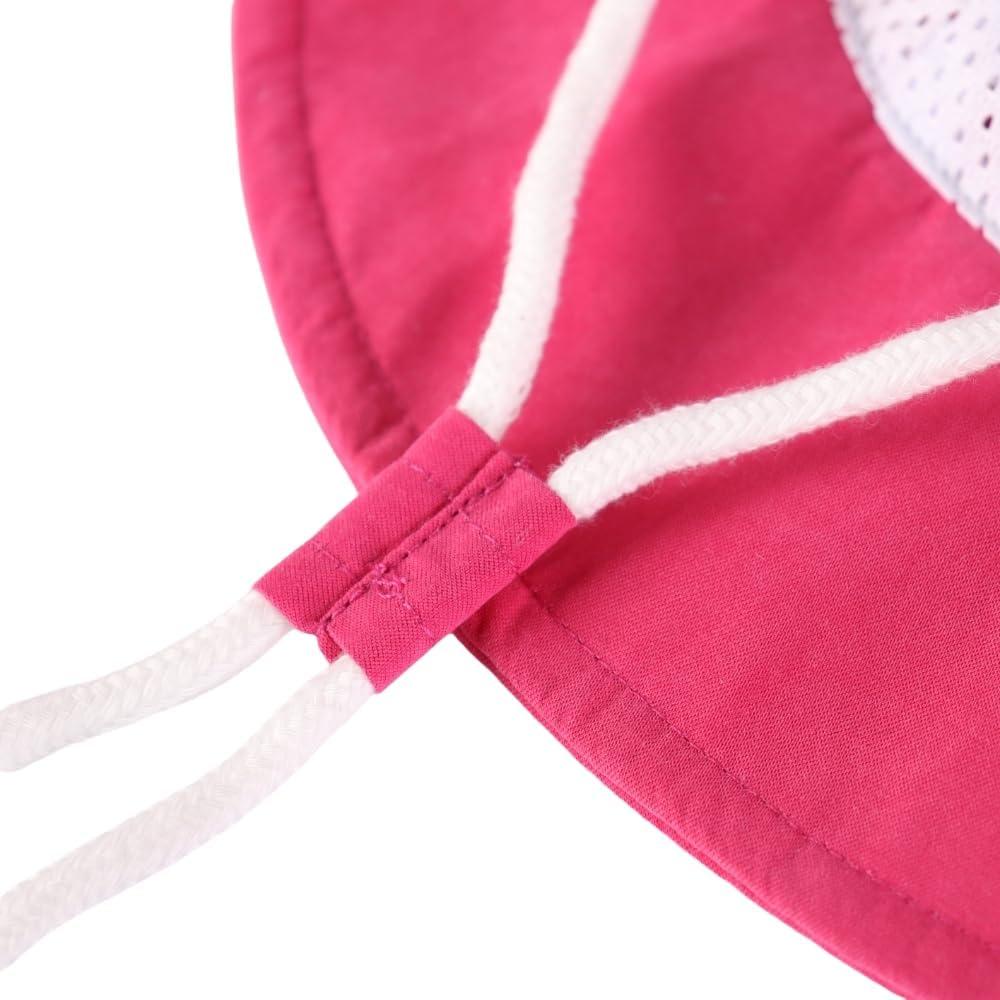 Gorro de Sol para Bebés Connectyle UPF 50+ Rojo Rosa 1-4 Años