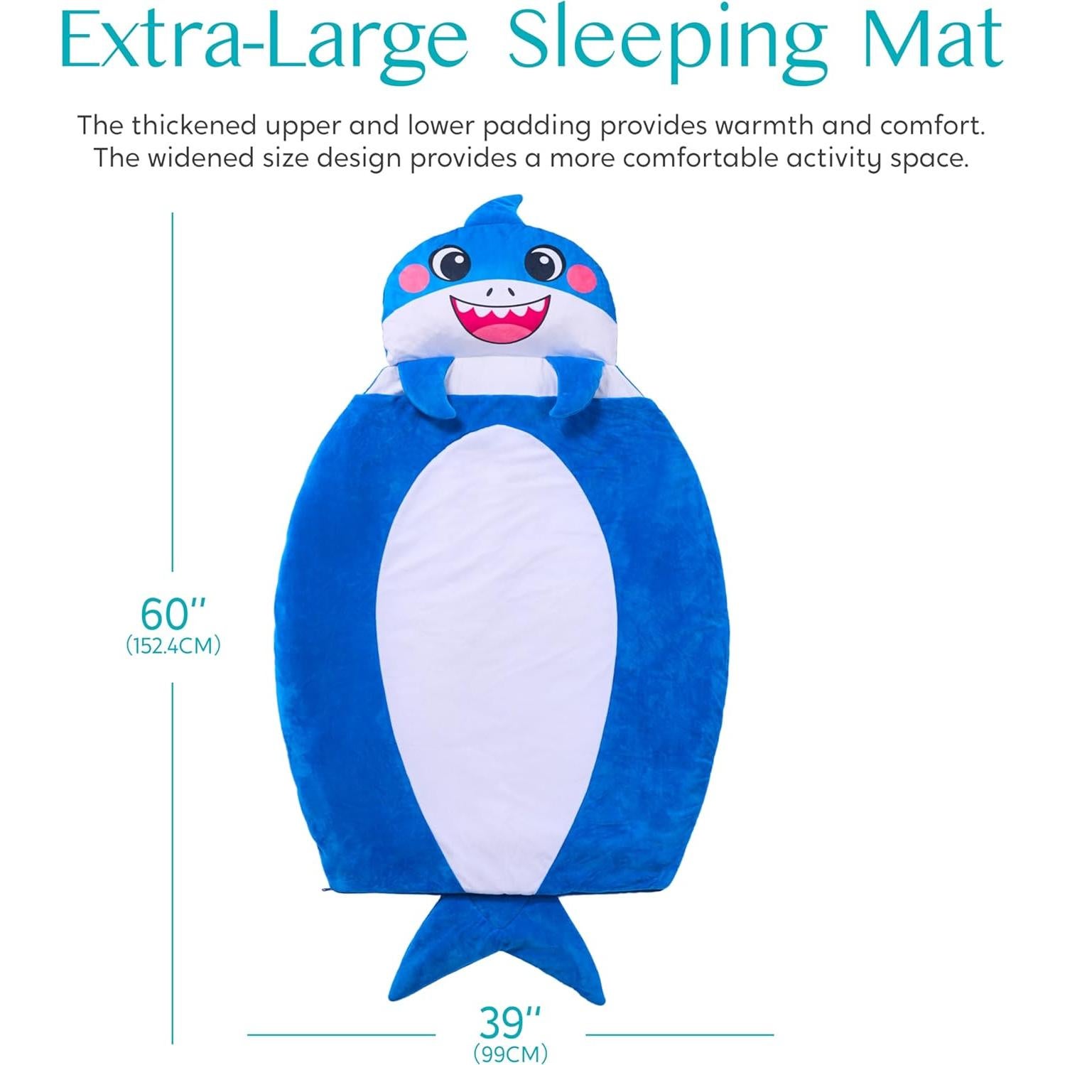 Saco de Dormir Joiedomi para Niños 152x99 cm con Almohada