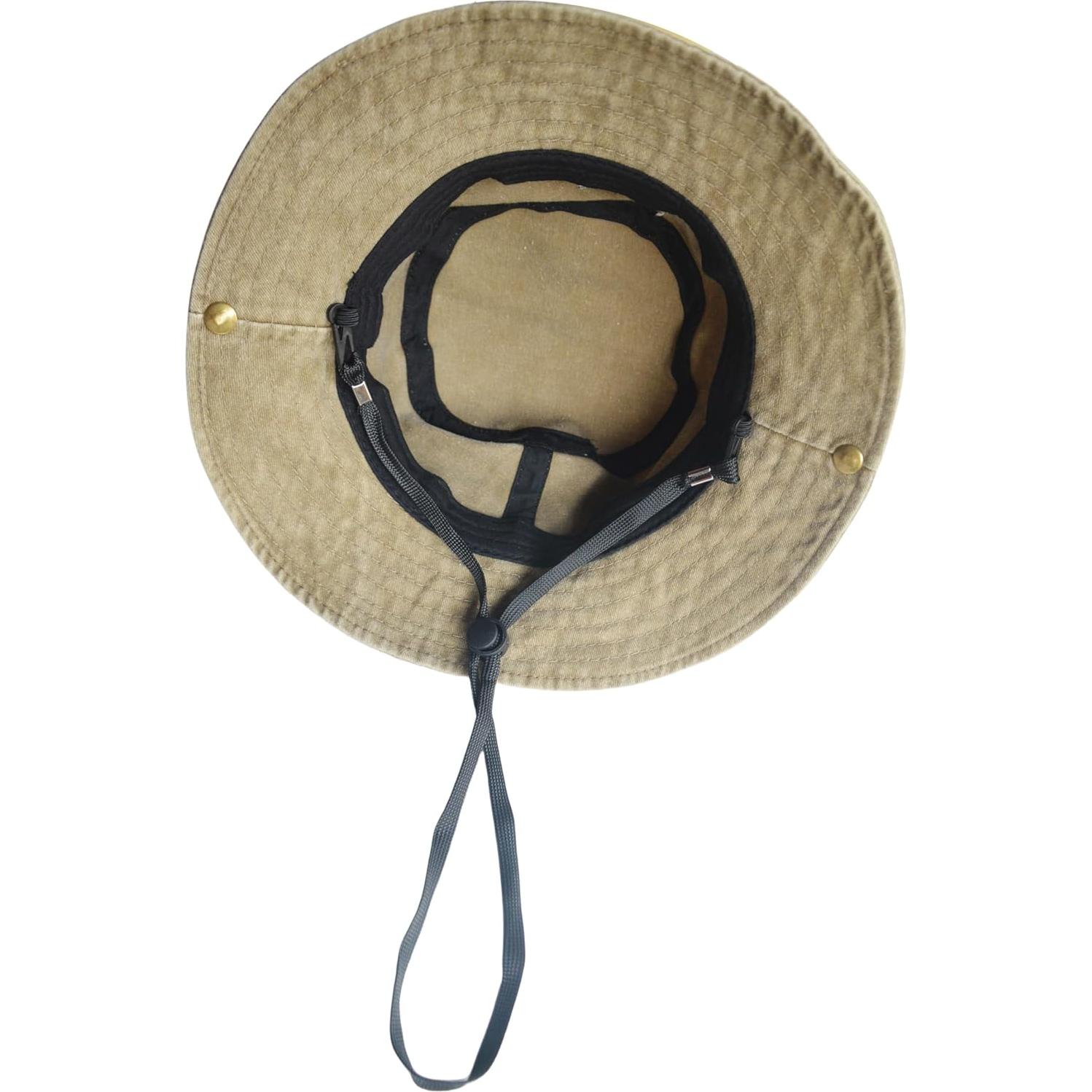 Sombrero de Sol Safari para Niños Caqui UPF 50+ 2-8 años