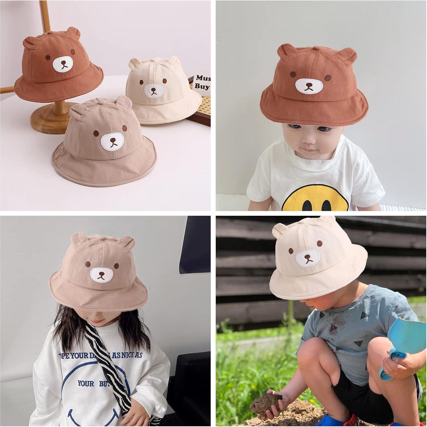 Sombrero de Sol para Bebés Oso Lindos 48cm Verano