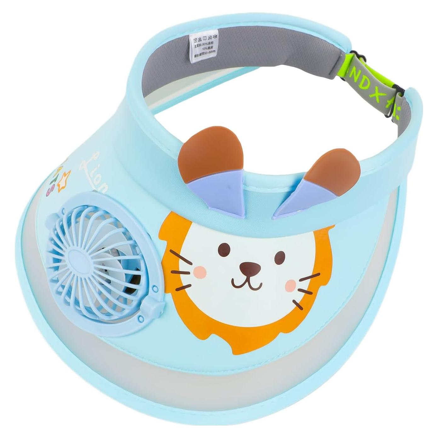 Gorra Solar con Ventilador Holiberty UPF50+ Niños 3-10A