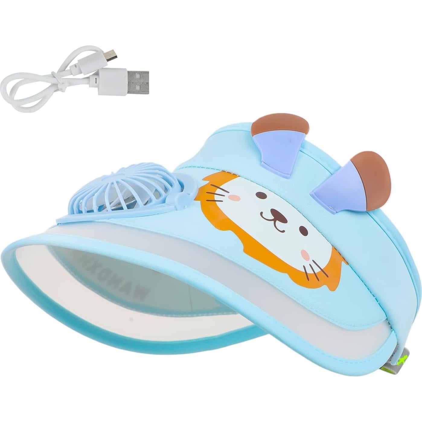 Gorra Solar con Ventilador Holiberty UPF50+ Niños 3-10A