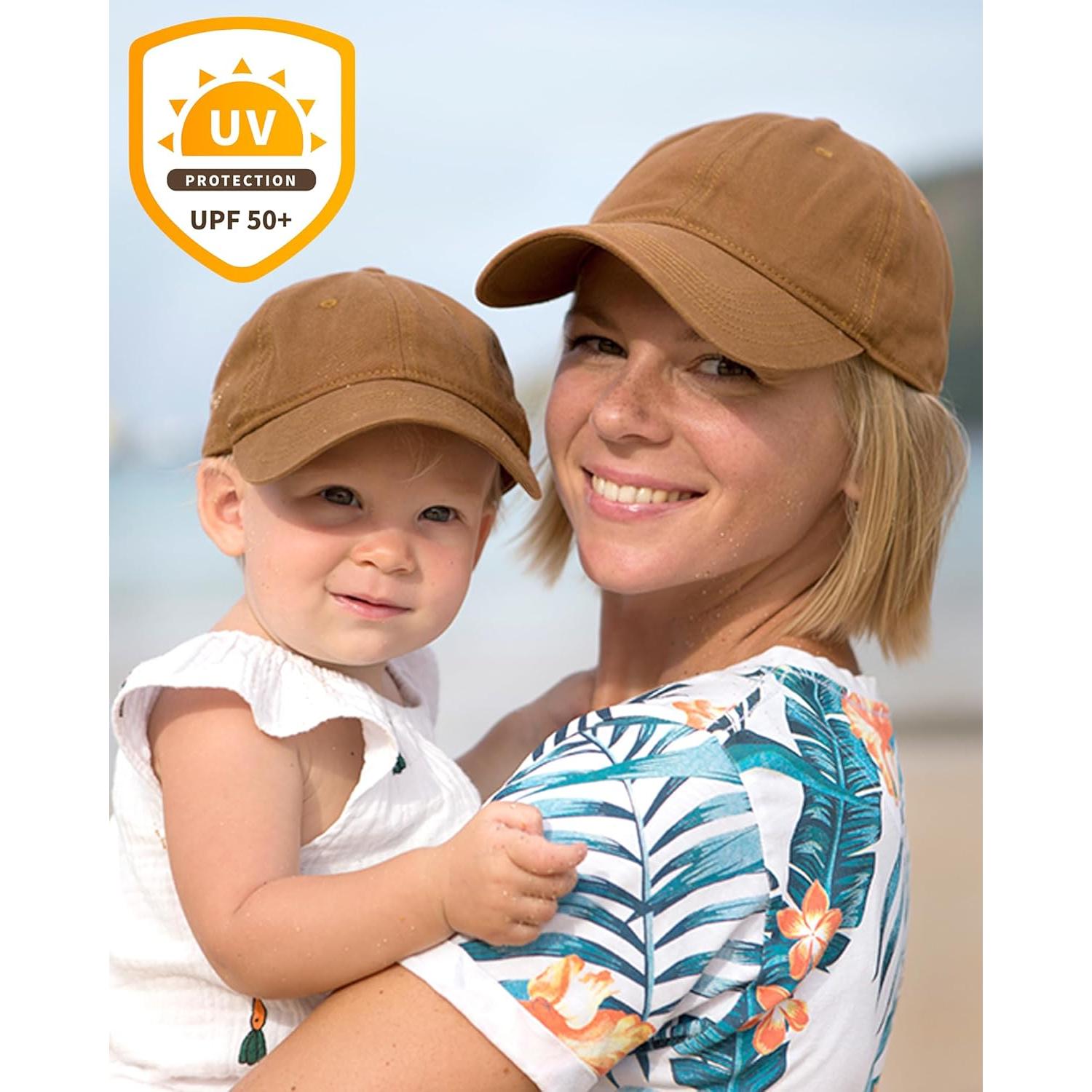 Gorra de béisbol FURTALK para niños 12-24 meses ajustable