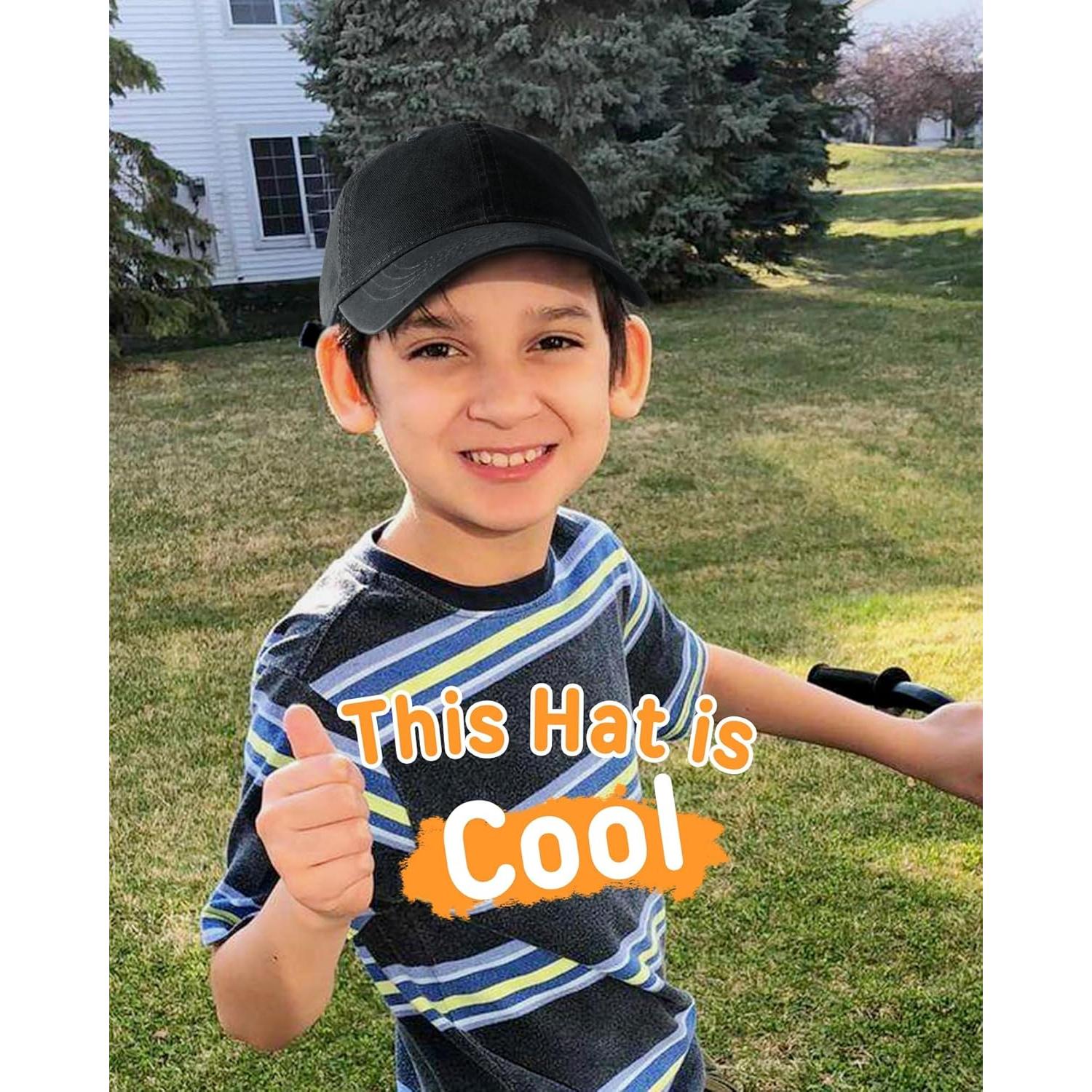 Gorra de béisbol FURTALK para niños 12-24 meses ajustable