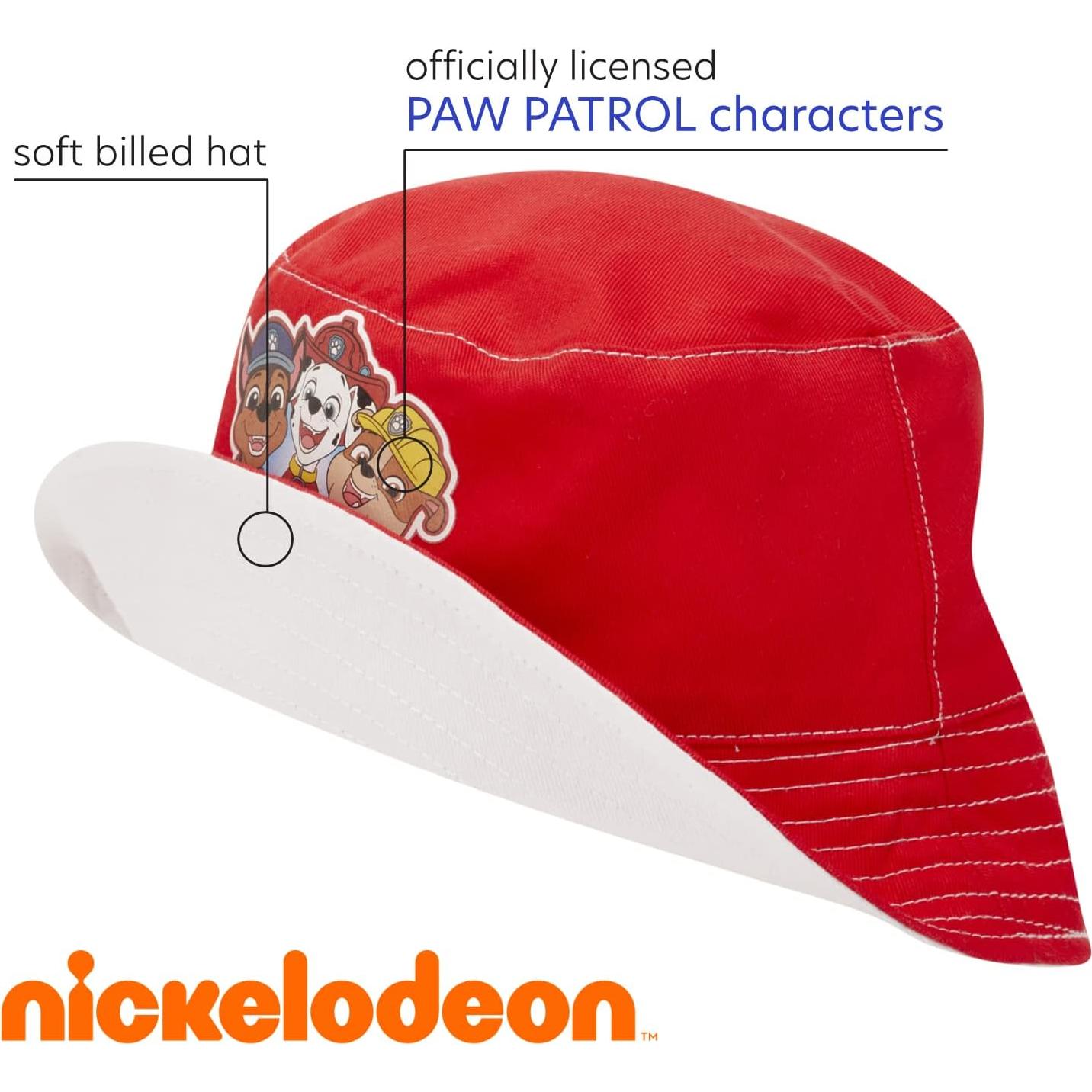 Gorra de Cubo Paw Patrol Nickelodeon para Niños 4-7 Años