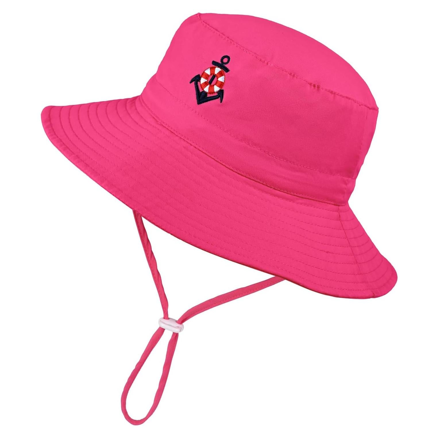 Sombrero de Sol Bebé UPF 50+ Ancla Ajustable 1-3T