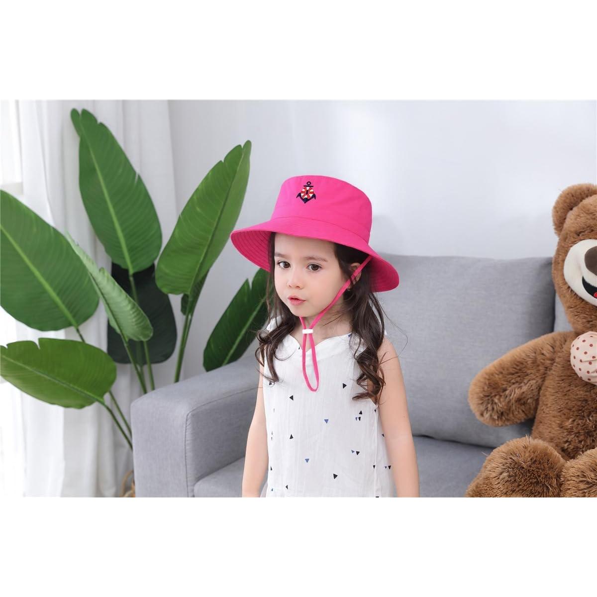 Sombrero de Sol Bebé UPF 50+ Ancla Ajustable 1-3T