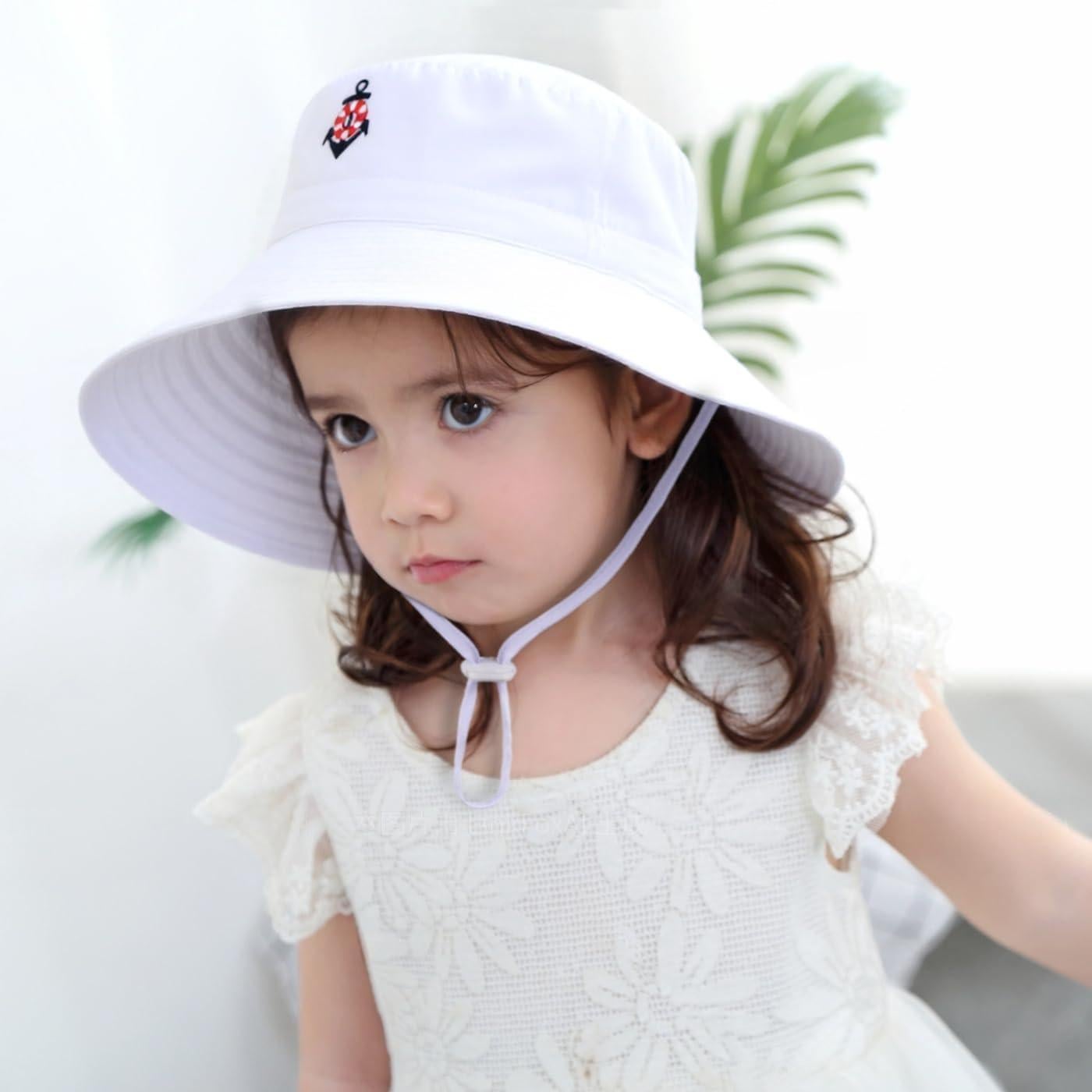 Sombrero de Sol Bebé UPF 50+ Ancla Ajustable 1-3T