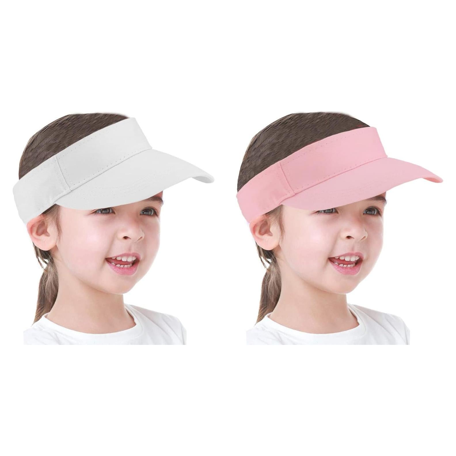 Gorra Visera de Sol Ajustable Algodón Niños 2-6 Años