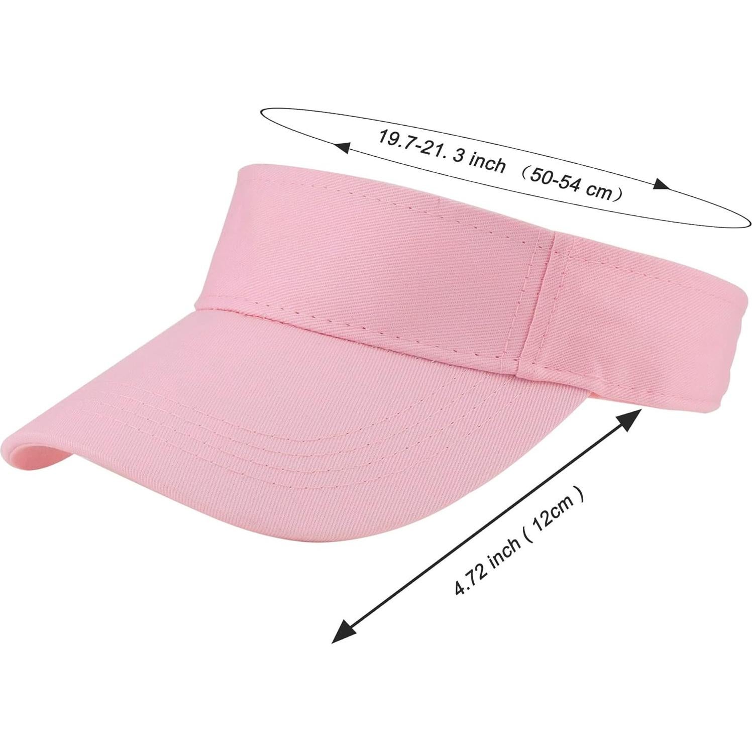 Gorra Visera de Sol Ajustable Algodón Niños 2-6 Años