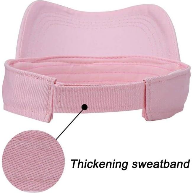 Gorra Visera de Sol Ajustable Algodón Niños 2-6 Años