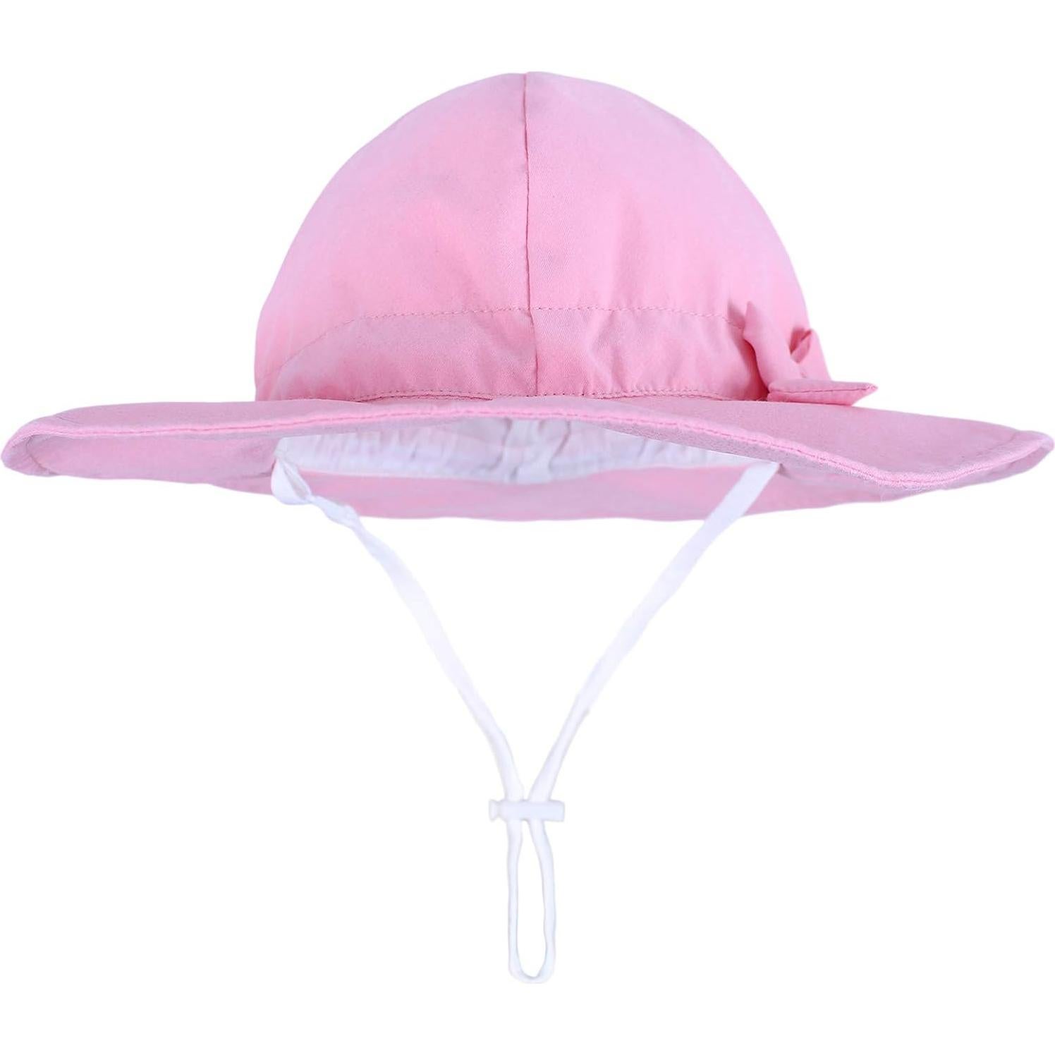 Sombrero de Sol para Bebé UPF 50% Rosa 0-3 Meses
