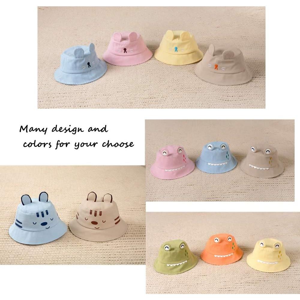 Sombrero de sol ajustable para bebé UPF50+ Beige Tigre