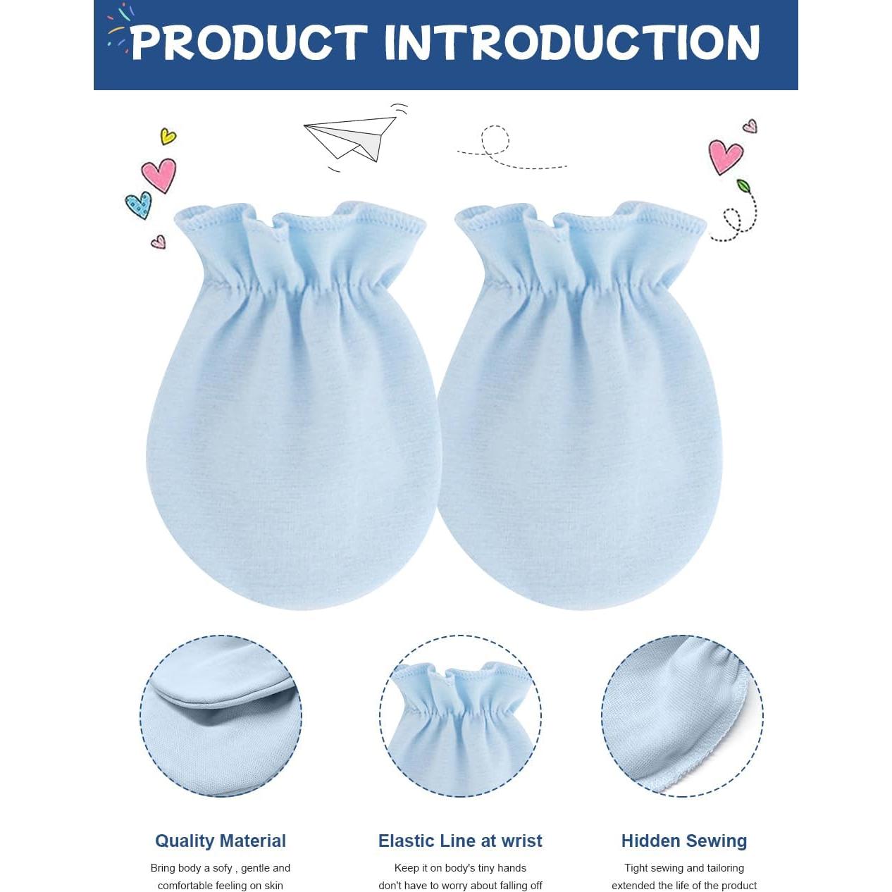 Mitones para Bebés Recién Nacidos Zurlefy - Sin Rasguños