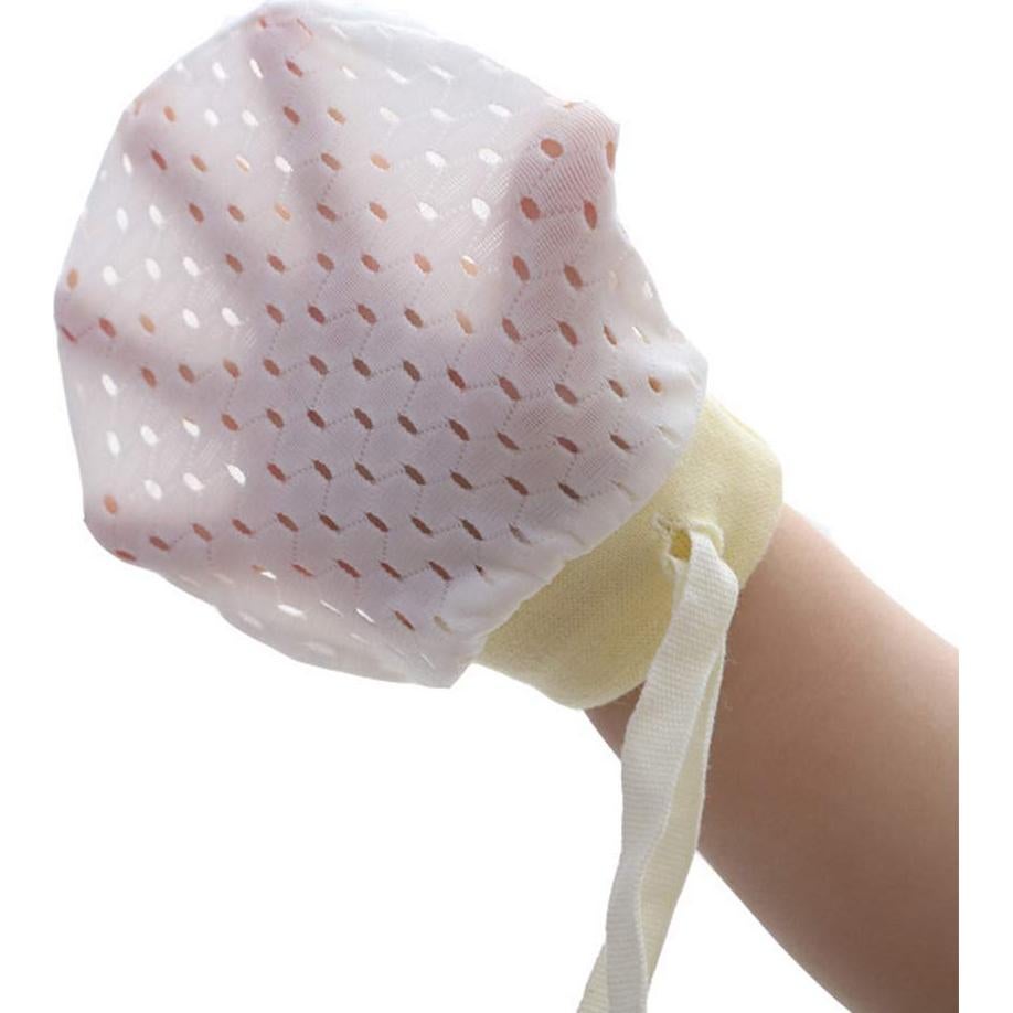 Paquete de 6 Guantes de Malla de Algodón para Bebé Unisex 0-6 Meses