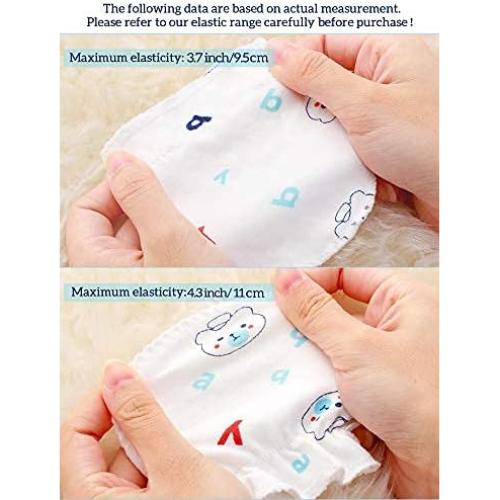 Guantes para Bebés Syhood 17 Pares Algodón Sin Rasguños 0-6 Meses