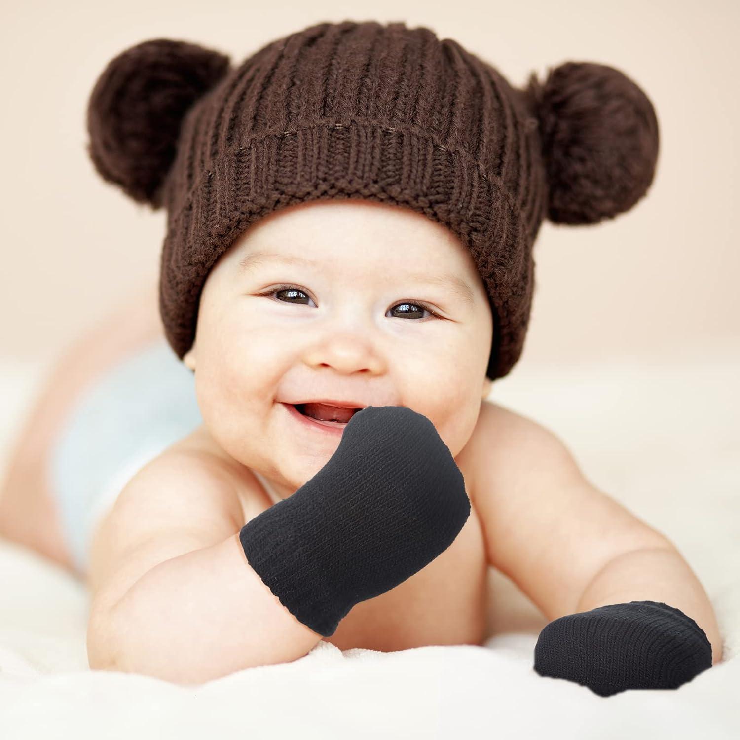 9 Pares de Mitones de Invierno para Bebés 0-6 Meses Multicolor