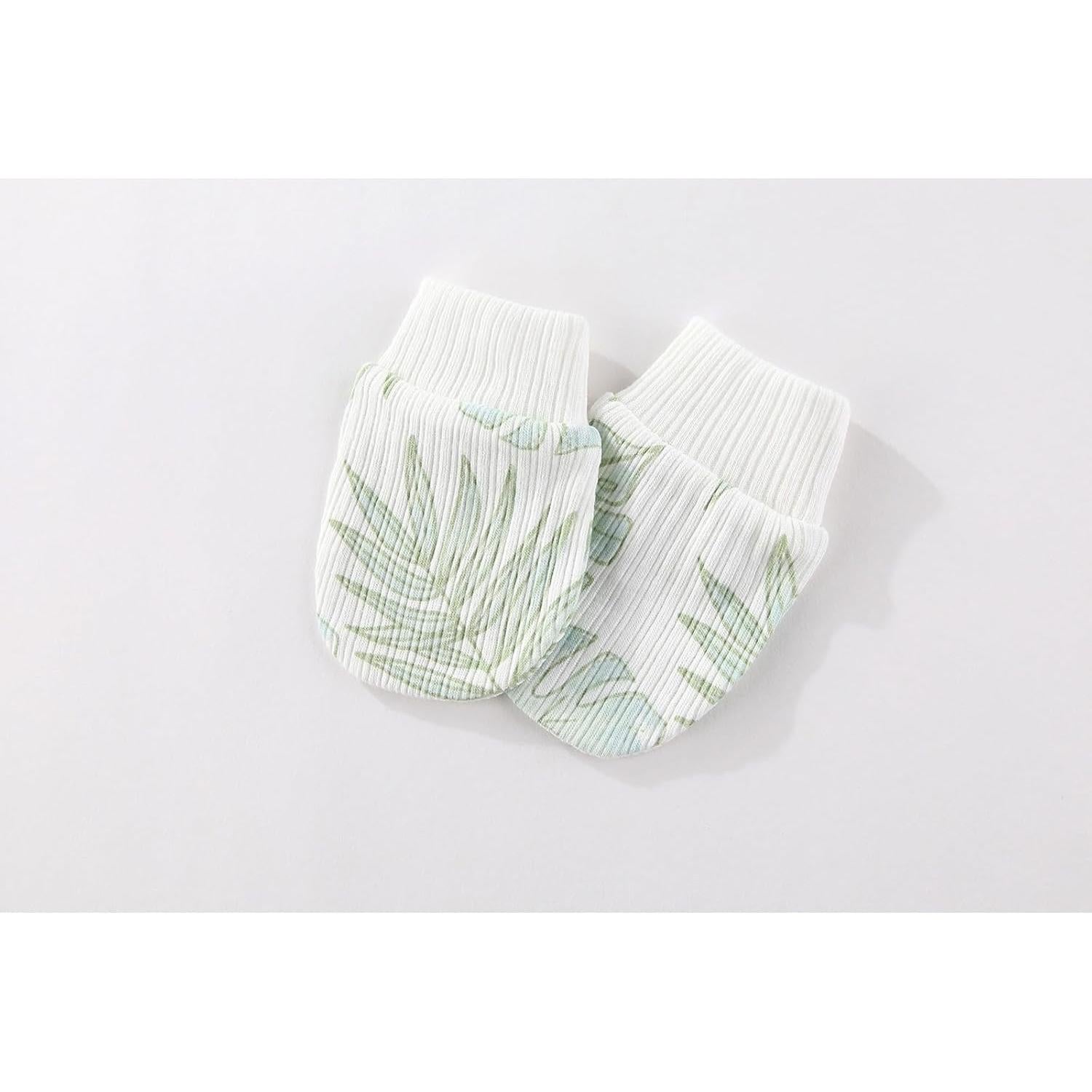 5 Pares de Mitones Antirrasguños para Bebés 0-6 Meses