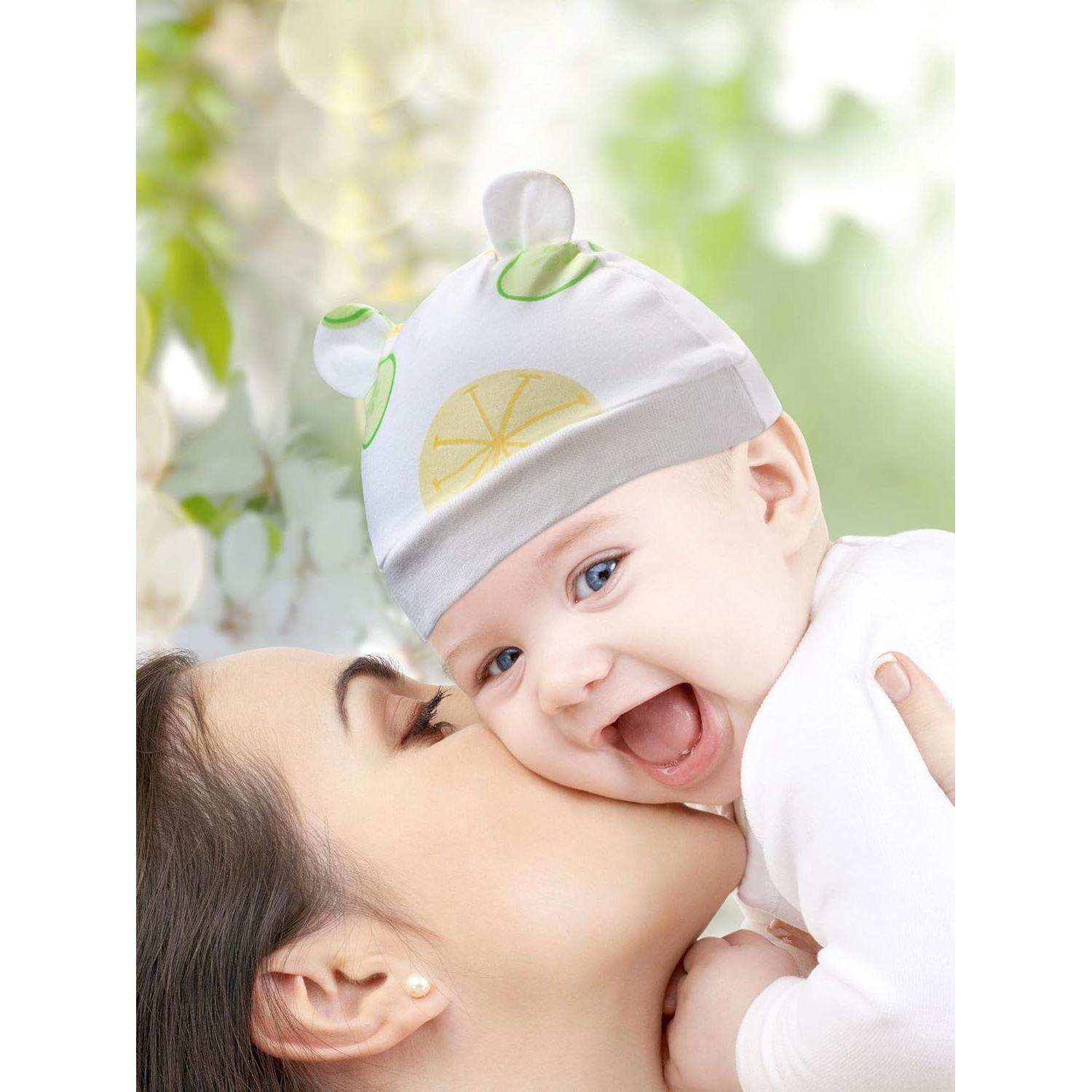 Conjunto Geyoga 18 Piezas: Gorro, Manoplas y Calcetines Bebé 0-6 Meses