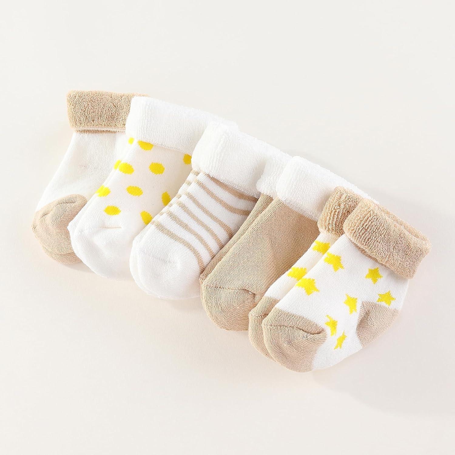 Conjunto de Gorros, Manoplas y Calcetines Ruliby 0-6 meses