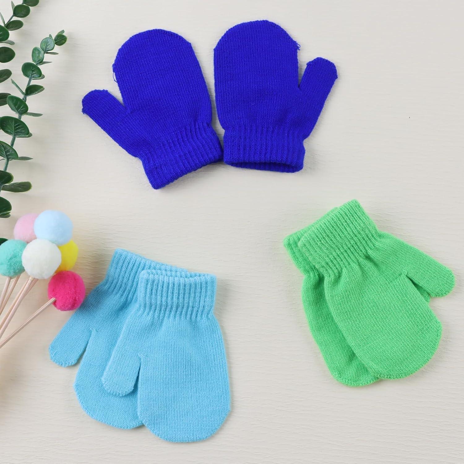 Manoplas de Invierno MniJiza para Bebés 6-36M Tejido Elástico