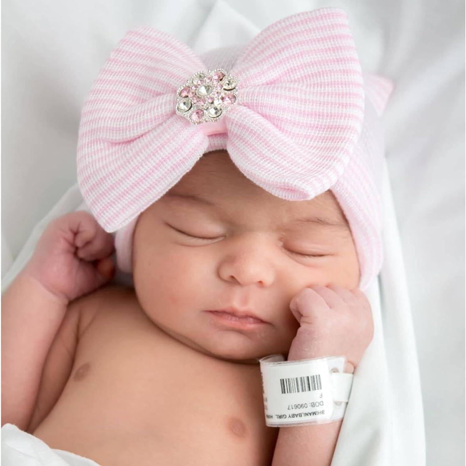 Set de Gorro y Manoplas BQUBO para Bebés 0-3 Meses