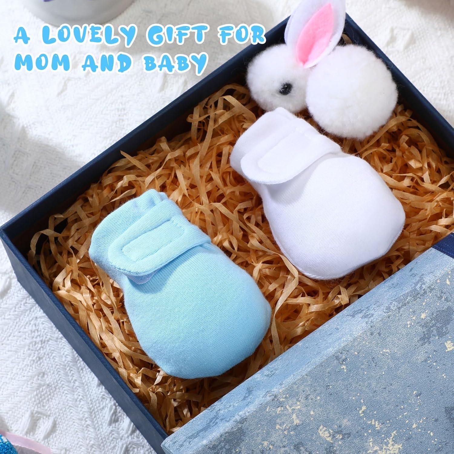 Newcotte 12 Pares Manoplas Ajustables Bebés Algodón Cálidas