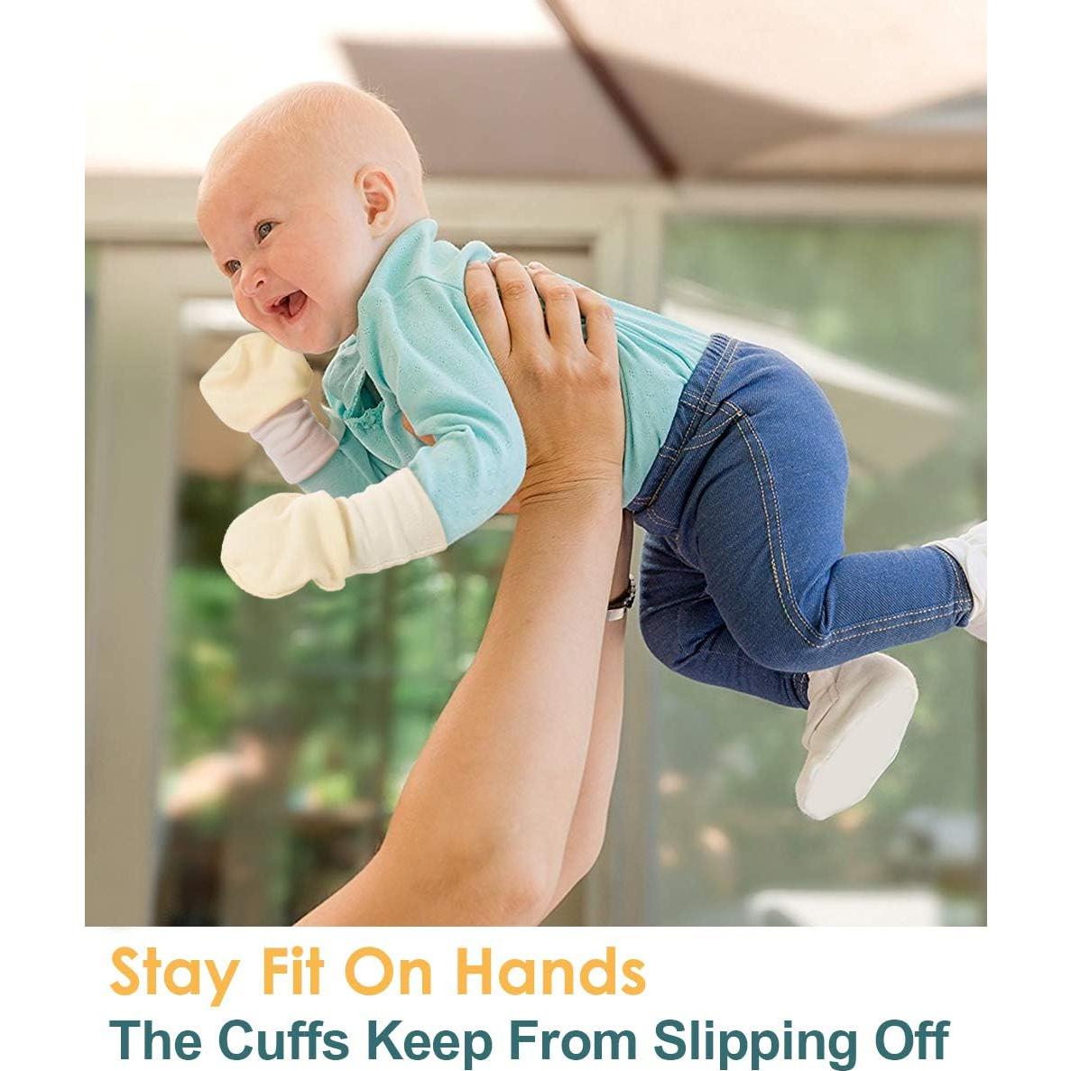 Manoplas Antirrasguños para Bebés One Enjoy - 6 Pares 0-6 Meses