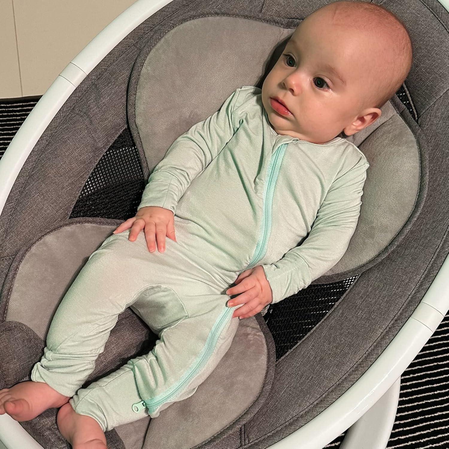 Pijama Sin Pies Aablexema para Bebé 6-12 Meses Rayón Bambú