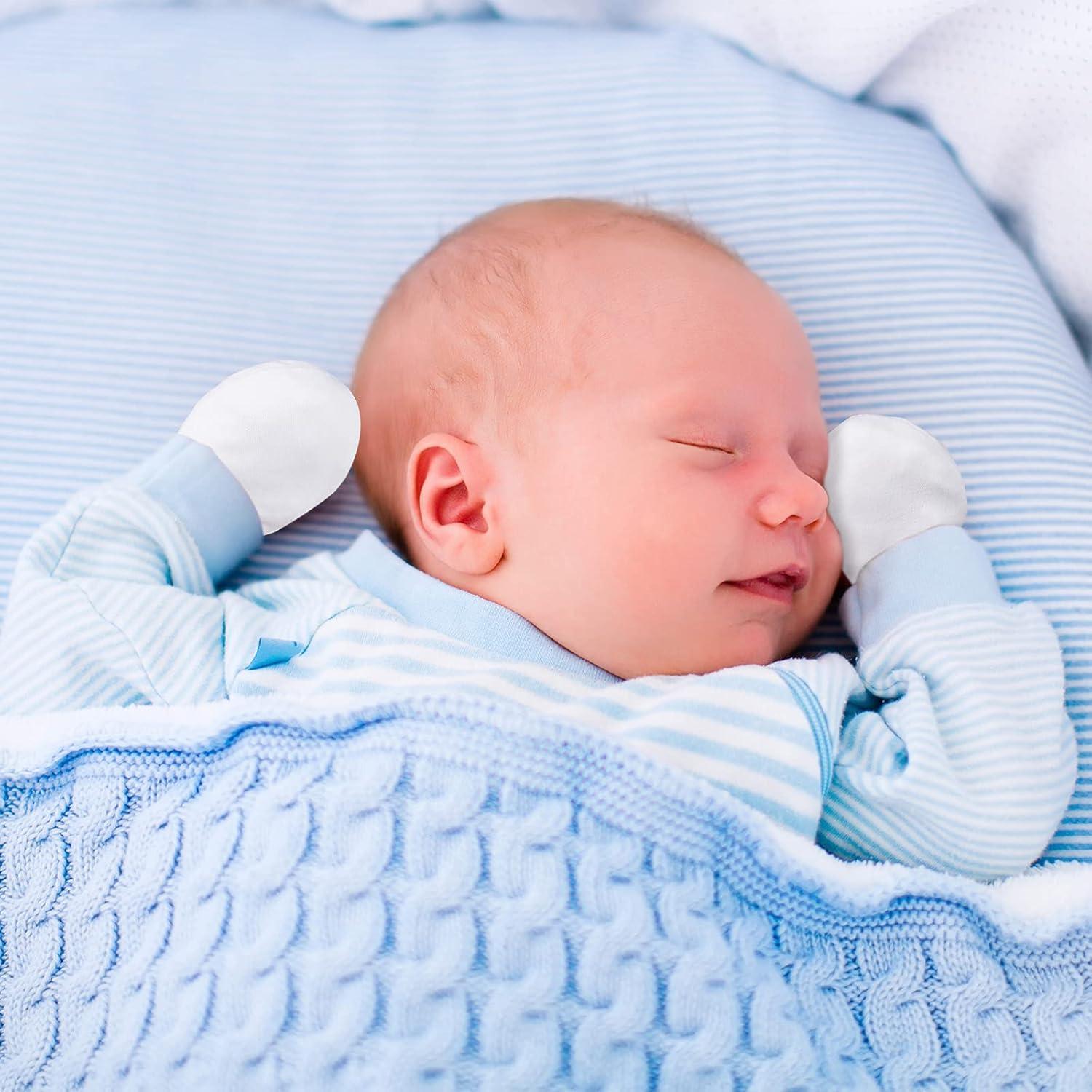 18 Pares Manoplas Sin Rasguños Bebés Geyoga 0-6 Meses