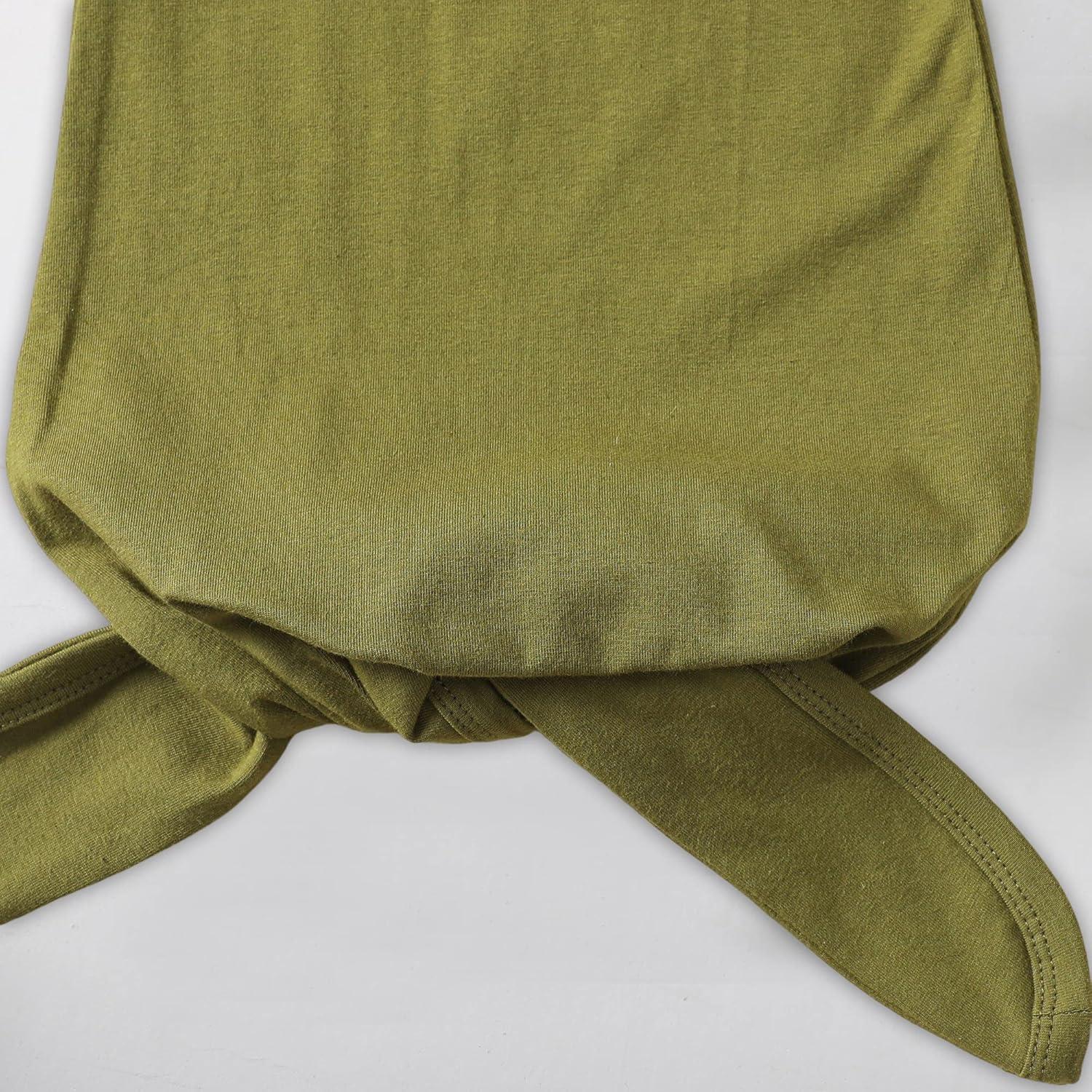 Trajes de Bebé OPAWO con Nudos y Sombrero 0-3 Meses