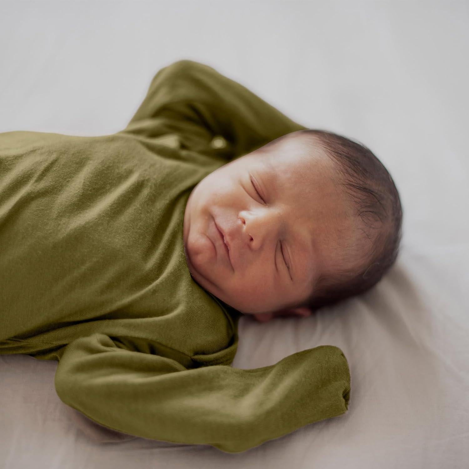 Trajes de Bebé OPAWO con Nudos y Sombrero 0-3 Meses