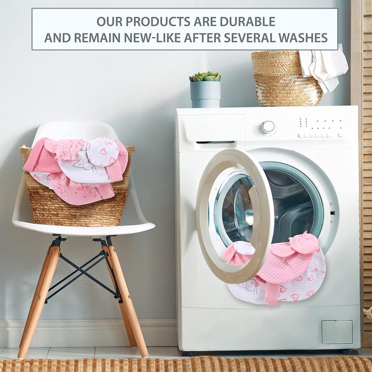 Conjunto Mitones y Gorras Algodón Orgánico DOKMA 0-6 Meses