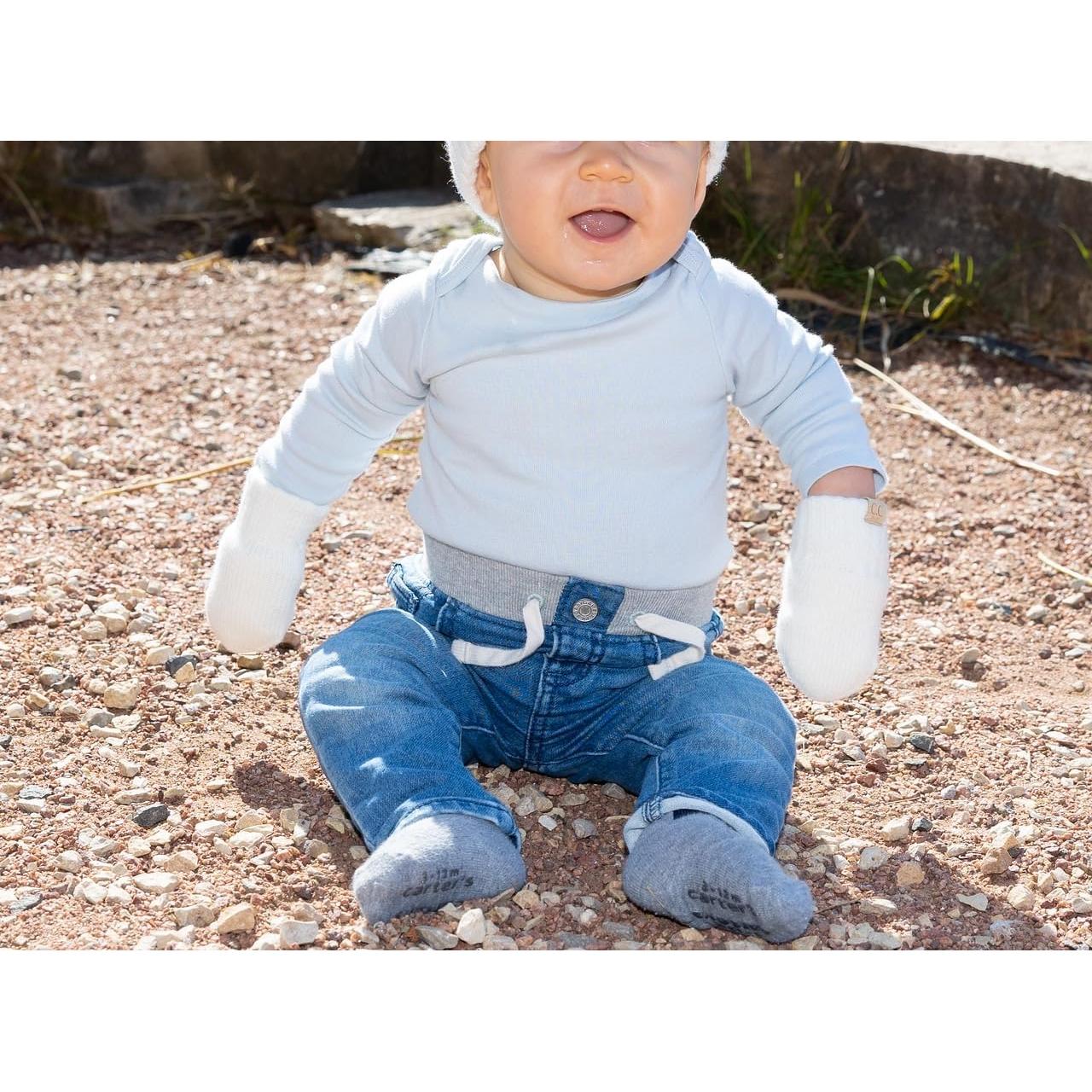 Mitones Funky Junque para Bebé 0-9 Meses Forrados de Sherpa