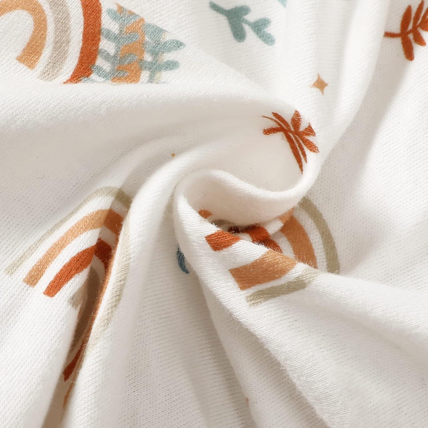 Bodysuit Kimono Bebé DEFAHN 3-Pack 100% Algodón Recién Nacido