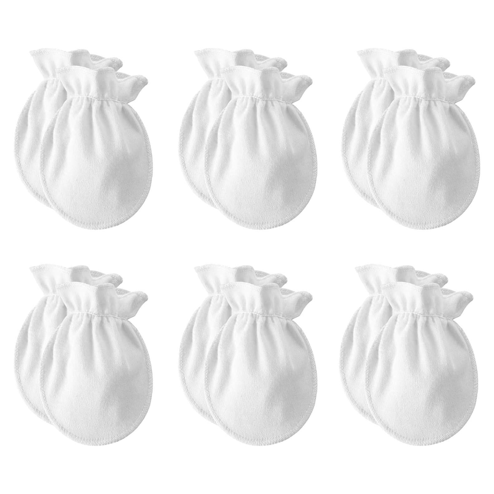 Manoplas para Bebés Recién Nacidos Algodón 0-6 Meses