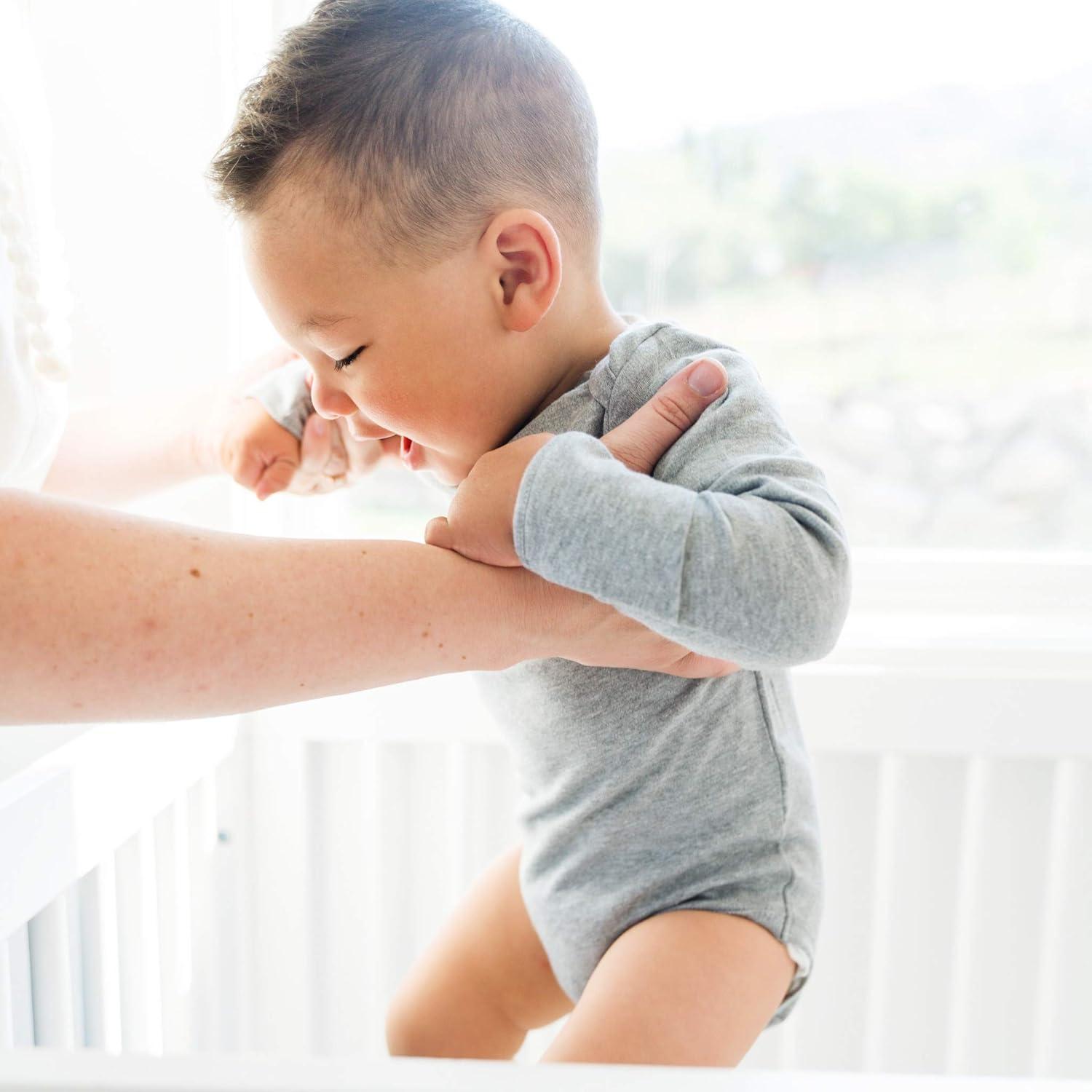 Conjunto de 4 Bodysuits Clásicos Unisex Goobie Baby 100% Algodón