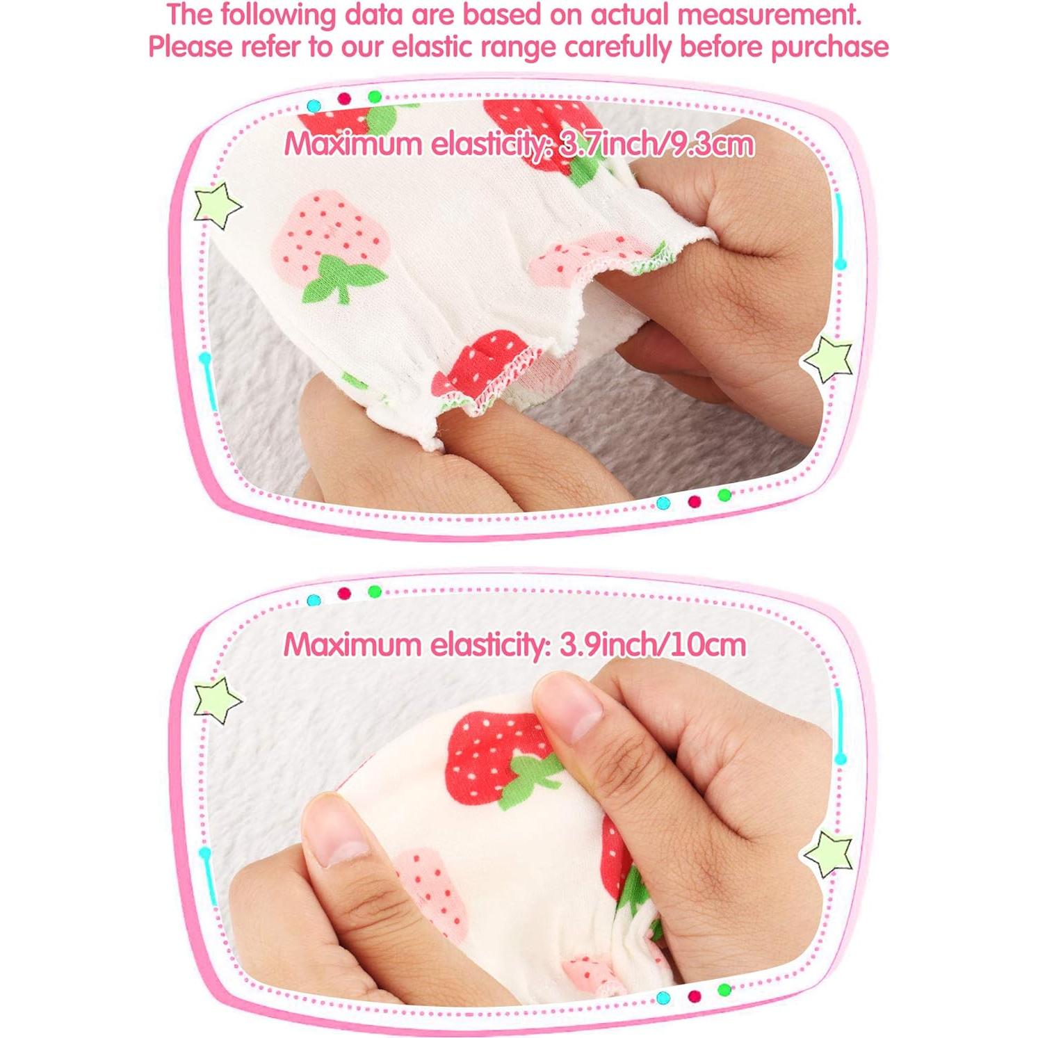 Guantes de Manos para Bebés Syhood 20 Pares Algodón 0-6 Meses