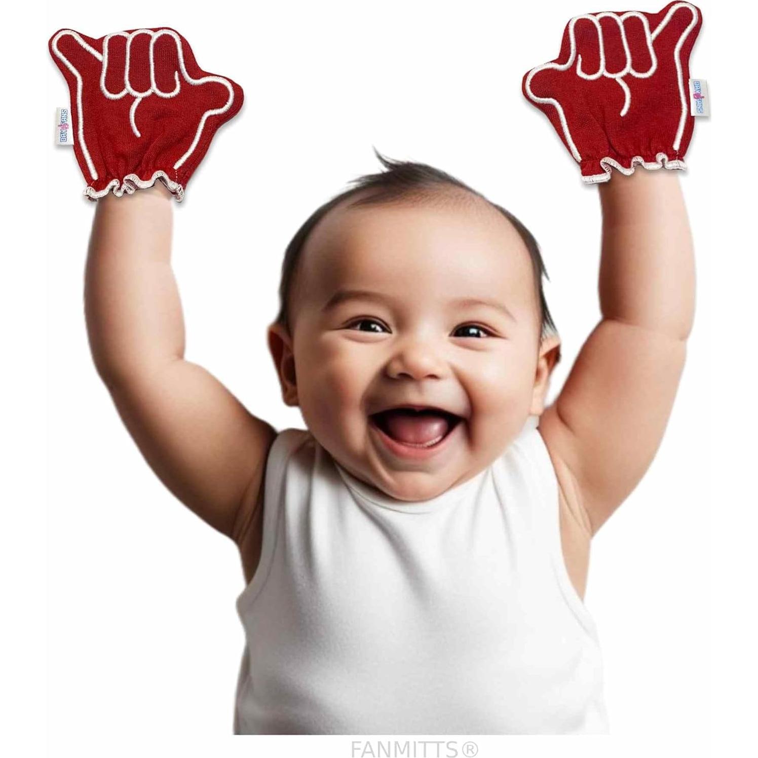 Mitones Protectores para Bebé Day1Fans Gamecocks 0-3 Meses