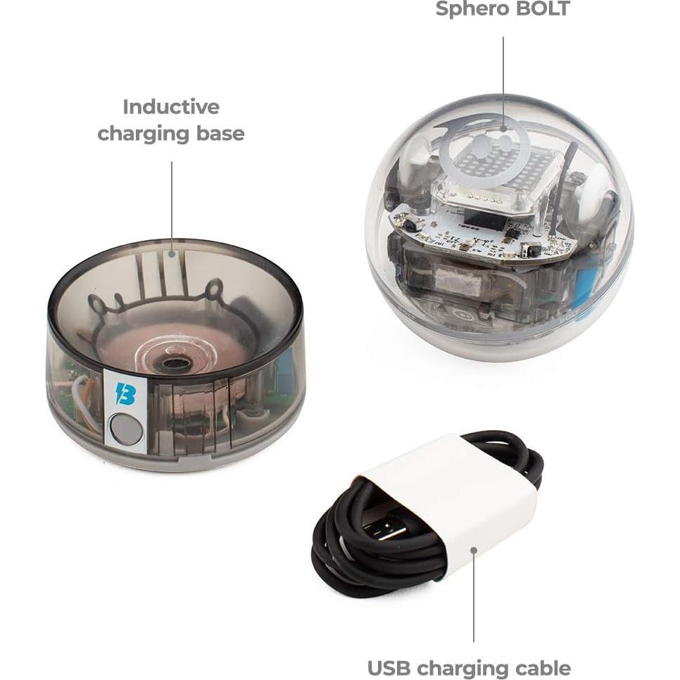 Sphero BOLT - Bola Robótica Programable - 0.50 kg - 8+