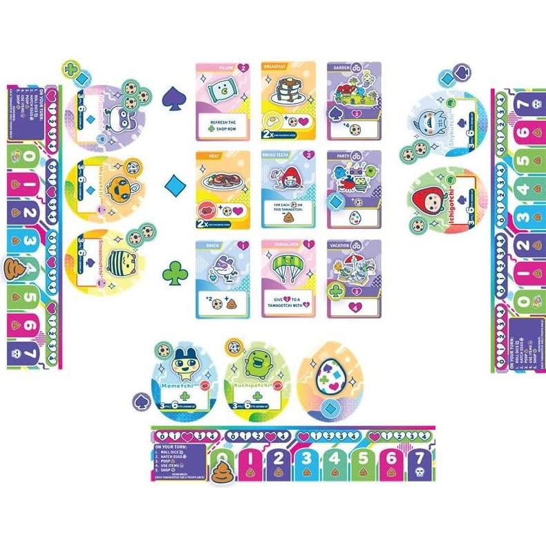 Juego de mesa Colecciones Tamagotchi Kess - 2 a 4 jugadores
