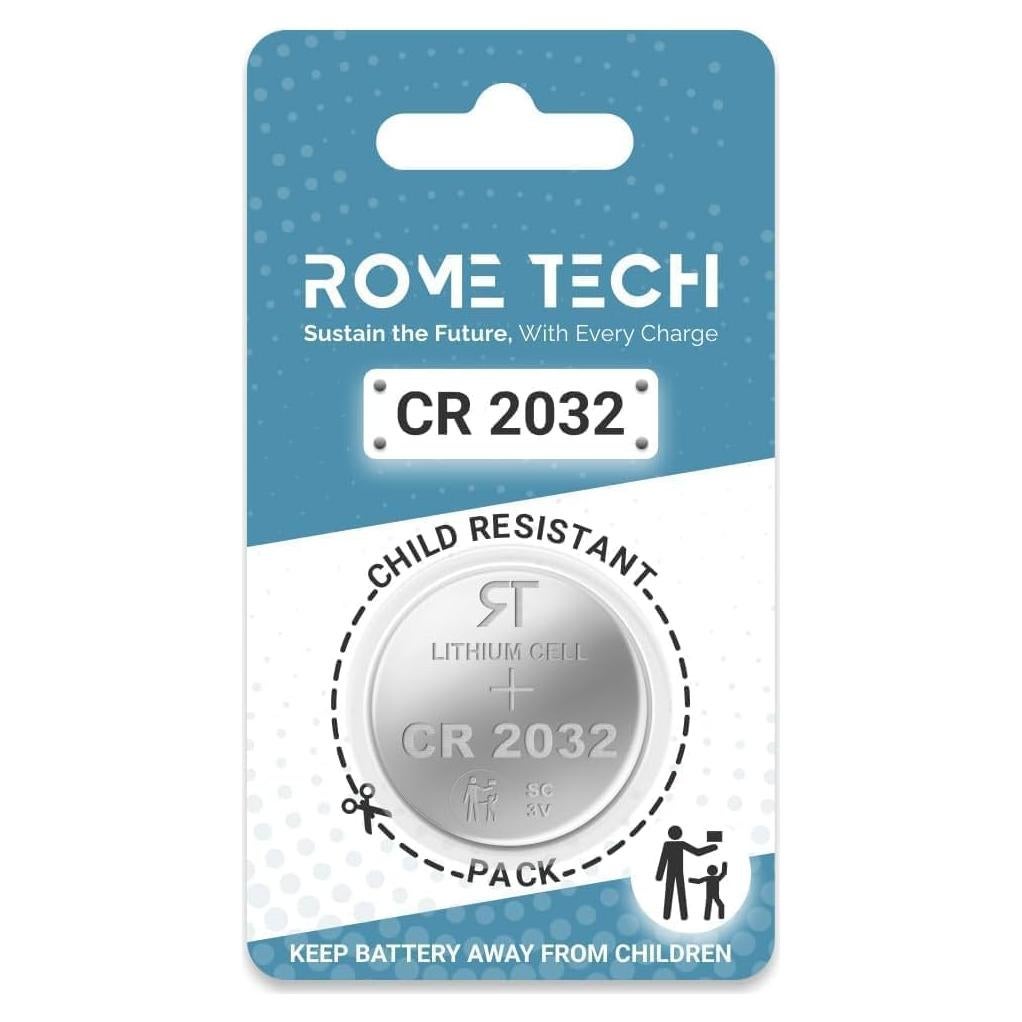 Batería CR2032 Rome Tech para Tamagotchi Original - 1 Unidad