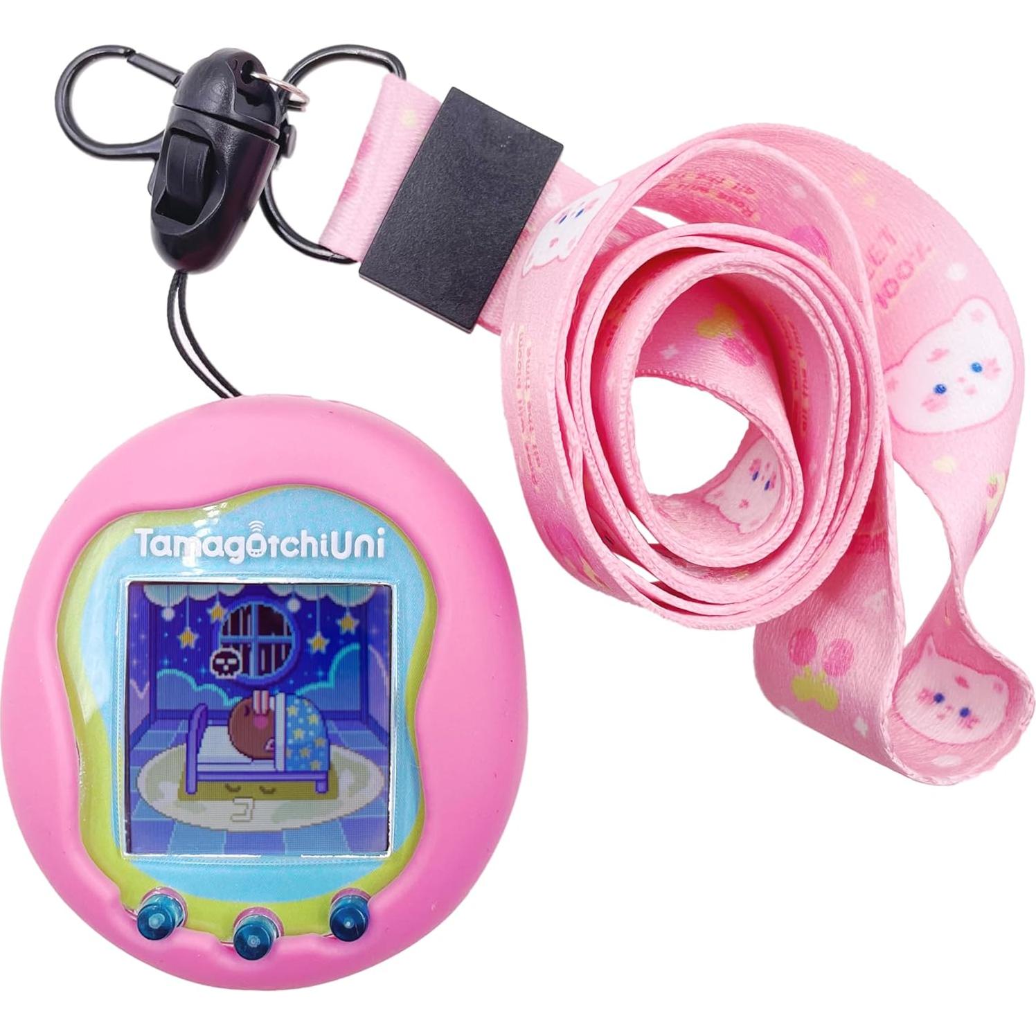 Funda de Silicona Xcivi Rosa con Cordón y Película Protectora