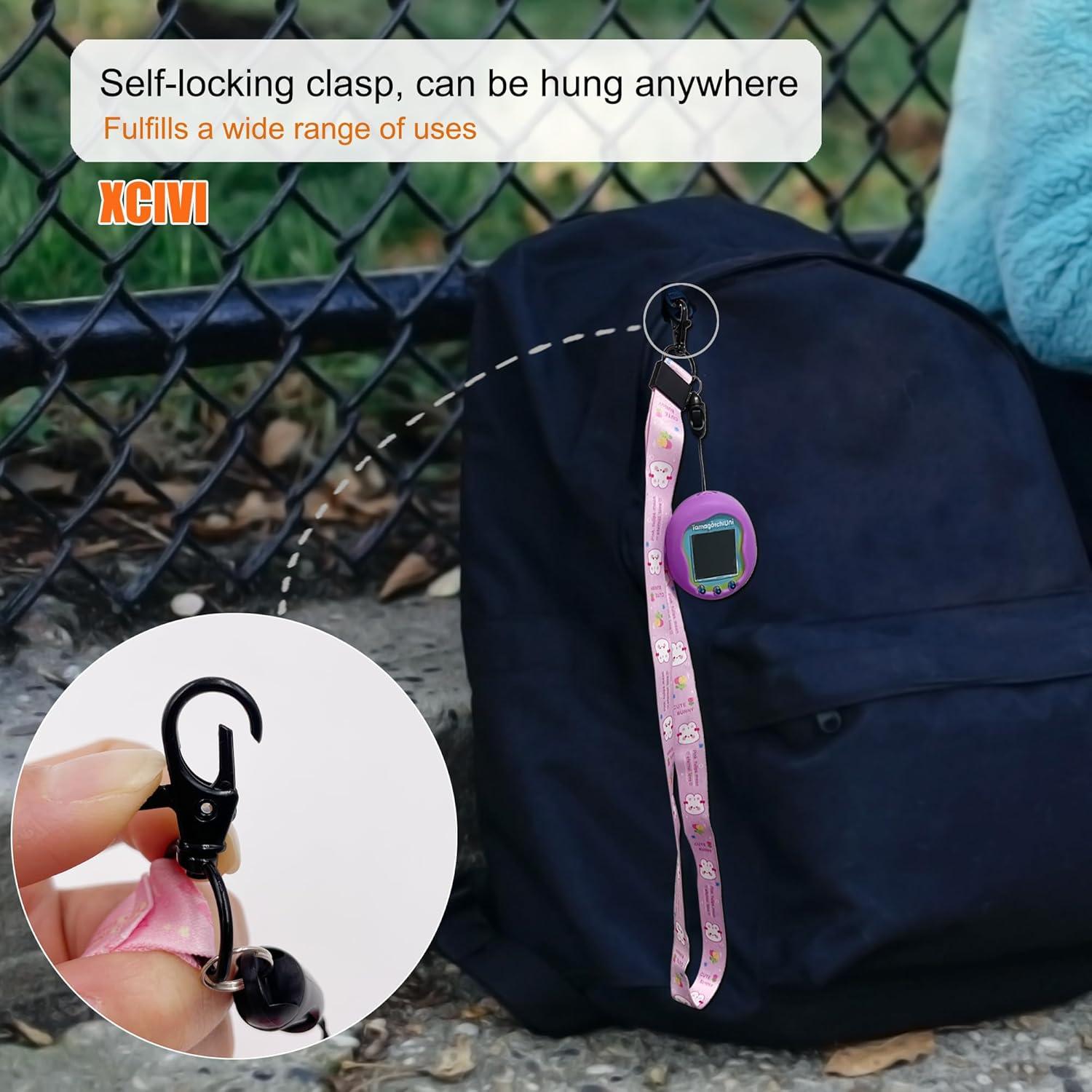 Funda de Silicona Xcivi Rosa con Cordón y Película Protectora