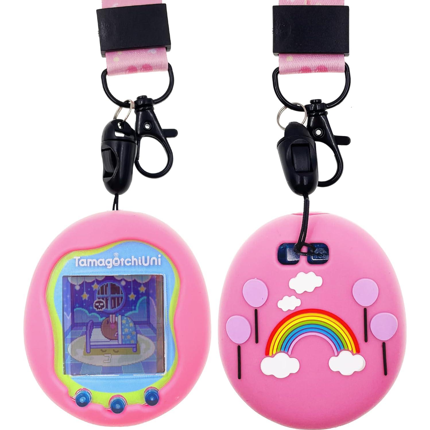 Funda de Silicona Xcivi Rosa con Cordón y Película Protectora