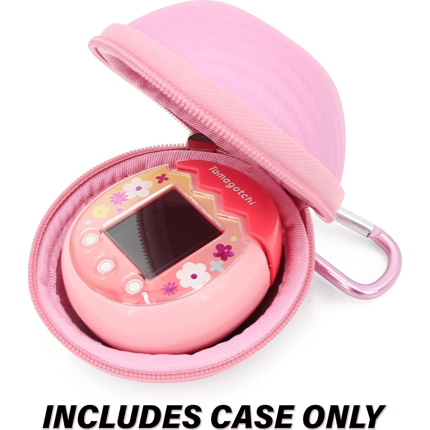 Funda Rosa CASEMATIX para Tamagotchi Pix - Compacta y Protectora