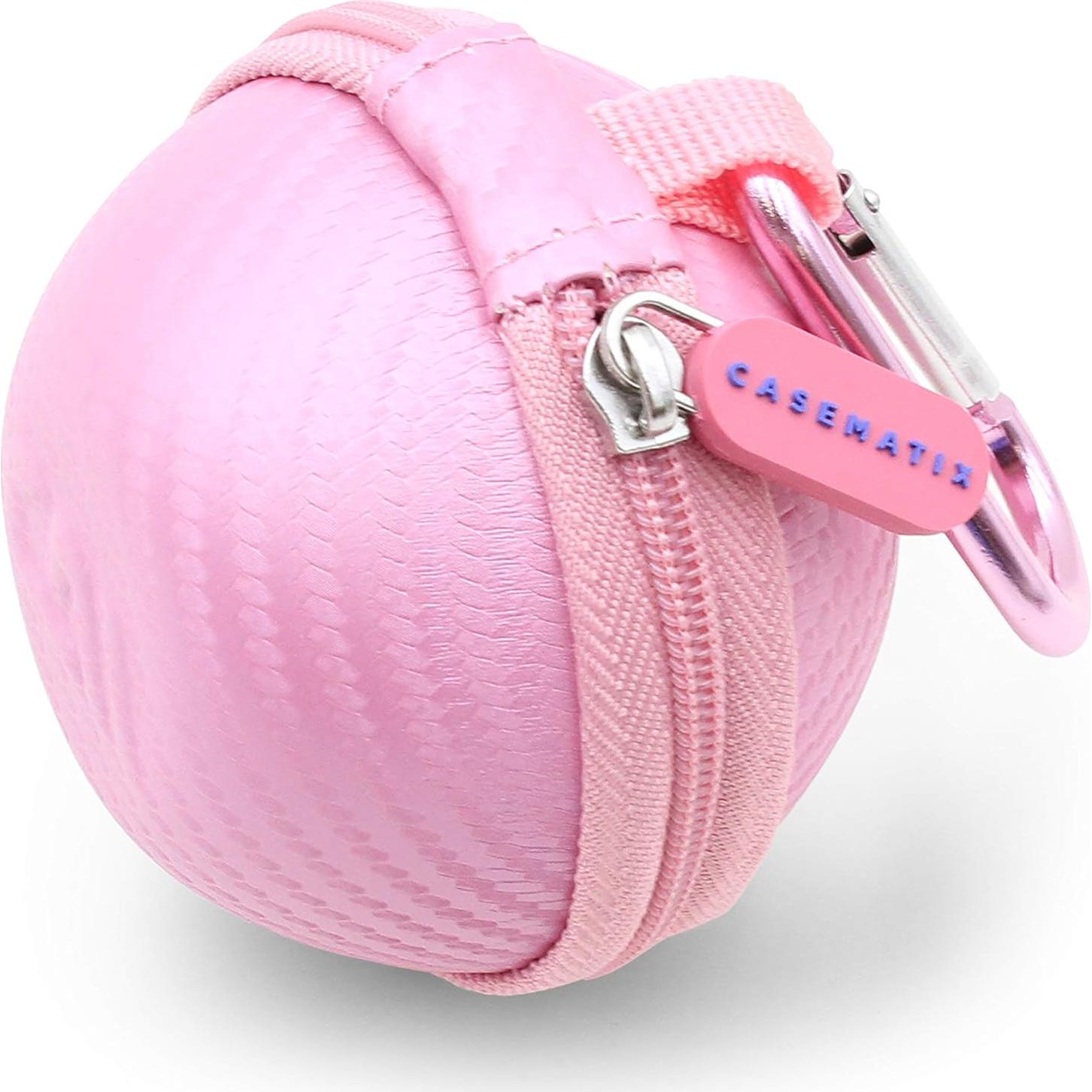 Funda Rosa CASEMATIX para Tamagotchi Pix - Compacta y Protectora